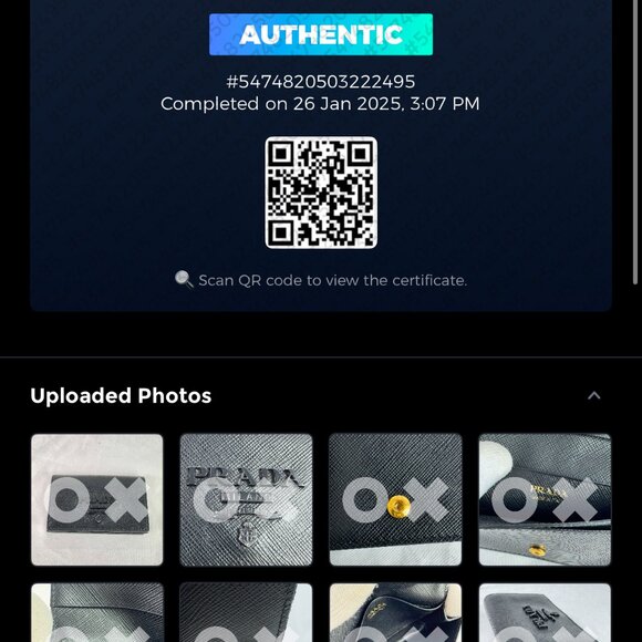 PRADA Small Saffiano Leather Wallet Card Holder Made in Italy - Picture 2 of 13